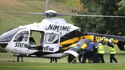 A group of police wounded in PA, three of whom in grave condition