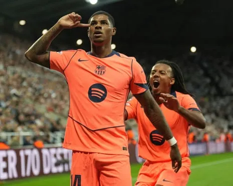 Striker ruins Newcastle's big evening and insists: ‘I am getting better at the Catalan club’