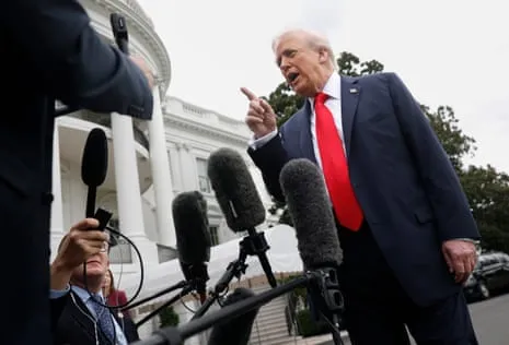 Ex-President Trump Clashes Australian Reporter, Acknowledges Meeting with Albanese